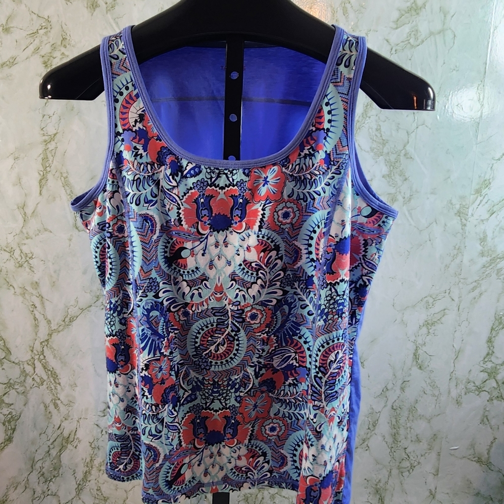 TALBOTS Print Tank Top